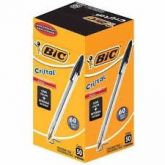 Caneta bic cristal preta (caixa c/ 50)